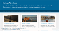 Desktop Screenshot of ecolodge-adventures.com
