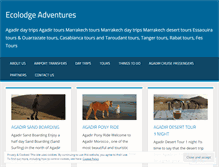 Tablet Screenshot of ecolodge-adventures.com